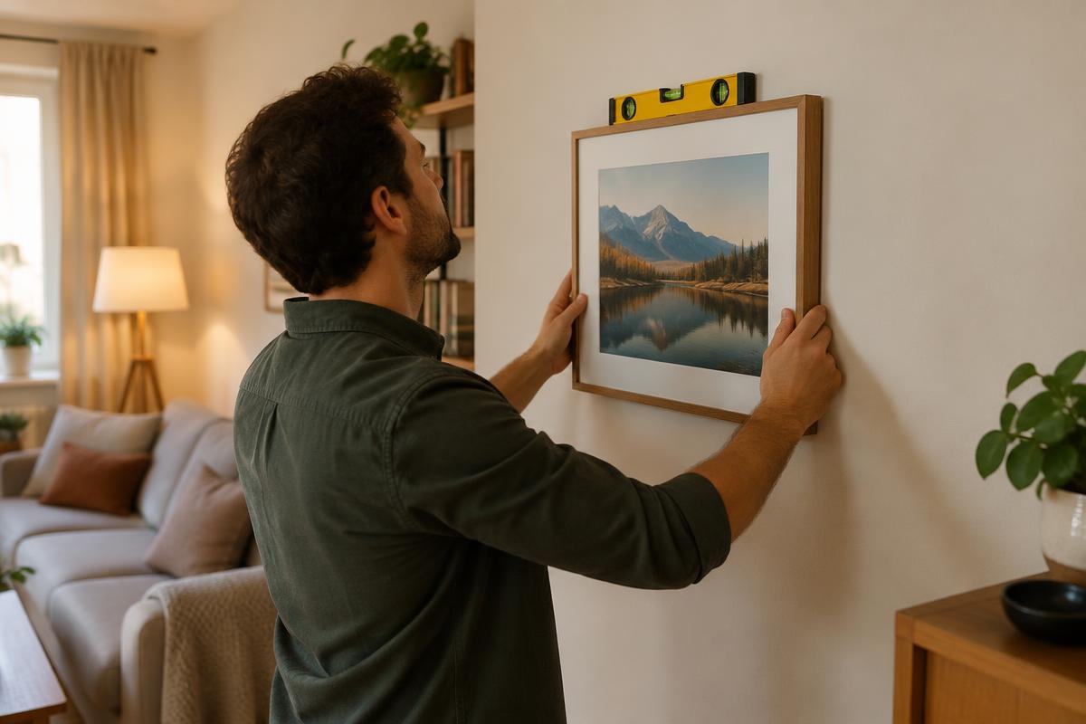 Conseil en accrochage à domicile
