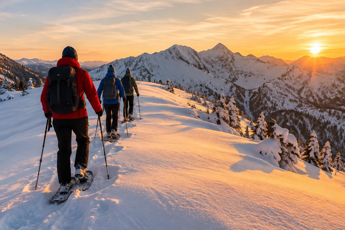 Location de skis de fond, journée