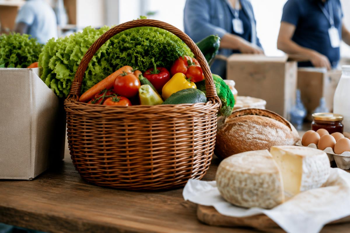 Panier solidaire hebdomadaire