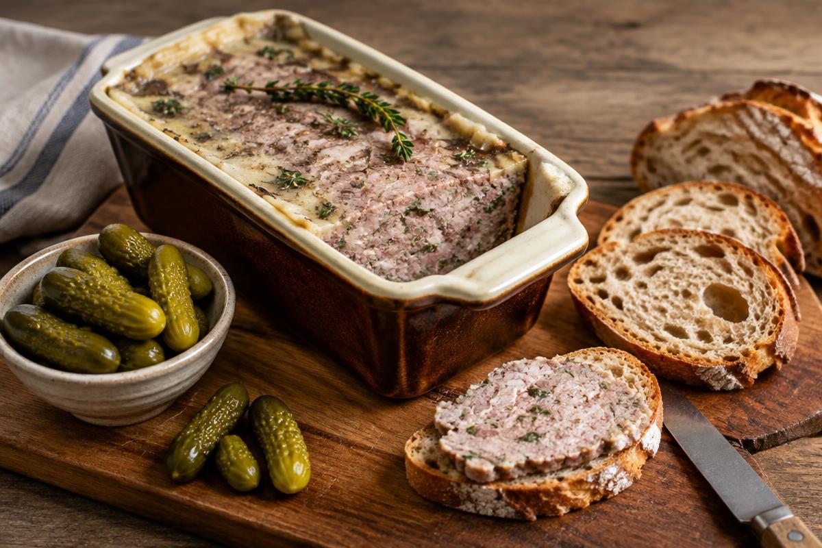 Terrine maison à emporter