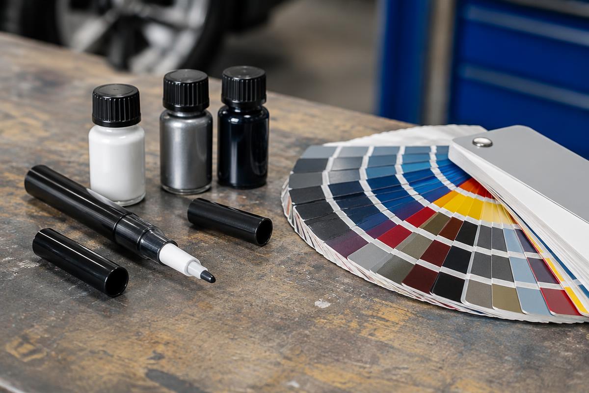 Kit de retouche teinte constructeur