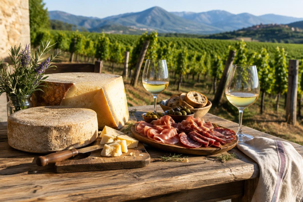 Circuit gourmand vignoble et comté